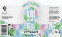 100 Watt Brewery, Witte Donder White IPA