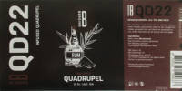 Berging Brouwerij, QD22 Rum Infused Quadrupel