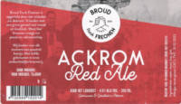 Broud Troch Freonen, Ackrom Red Ale