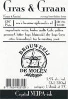 Brouwerij De Molen, Gras & Graan Crystal NEIPA-ish