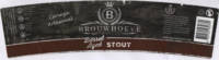 Buitenlandse bieren voor Nederlandse markt (etiket Nederlandse plaatsnaam), Brouwhoeve Barrel Aged Stout