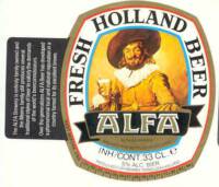 Alfa (Meens Bierbrouwerij), Alfa Fresh Holland Beer