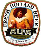 Alfa (Meens Bierbrouwerij), Alfa Fresh Holland Beer Strong Lager Beer