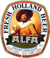 Alfa (Meens Bierbrouwerij), Alfa Fresh Holland Beer Strong Lager Beer