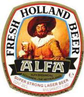 Alfa (Meens Bierbrouwerij), Fresh Holland Beer Super Strong Lager Beer