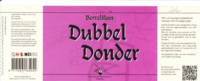 Brouwerij BorrelNoot / Stadsbrouwerij Woerden, Dubbel Donder