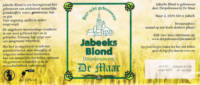 Dorpsbrouwerij De Maar, Jabeeks Blond