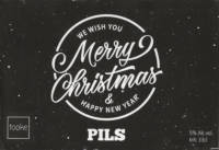 Buitenlandse bieren voor Nederlandse markt (etiket Nederlandse plaatsnaam), We Wish You Merry Christmas