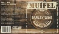 Muifelbrouwerij, Barley Wine Heaven Hill Bourbon