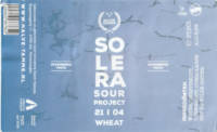 Brouwerij Halve Tamme, Solera Sour Project 21 | 04 Wheat