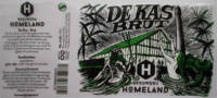 Amsterdamse Bierbrouwerij Homeland, De Kas Brut Amsterdamse Bierbrouwerij Homeland, De Kas Brut