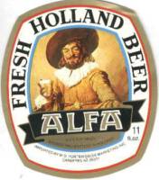 Alfa (Meens Bierbrouwerij), Alfa Fresh Holland Beer