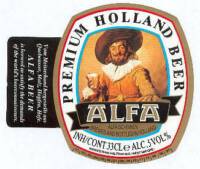 Alfa (Meens Bierbrouwerij), Alfa Premium Holland Beer