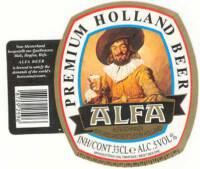 Alfa (Meens Bierbrouwerij), Alfa Premium Holland Beer