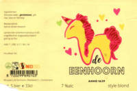 Brouwerij de Eenhoorn, Style Blond Brouwerij de Eenhoorn, Style Blond
