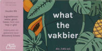 Brouwerij Solaes, What The Vakbier