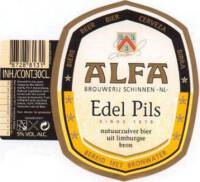 Alfa (Meens Bierbrouwerij), Alfa Edel Pils