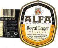 Alfa (Meens Bierbrouwerij), Alfa Royal Lager Holland