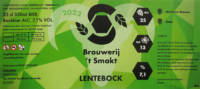 Brouwerij 't Smakt, Lentebock 2022