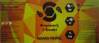 Brouwerij 't Smakt, Nano-Tripel