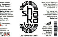 Brouwerij Dampegheest, Shaka Gestrand Witbier
