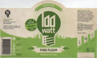 100 Watt Brewery, Fine Fleur Session IPA