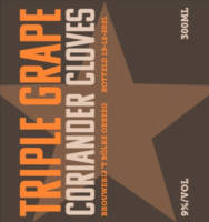 Amateurs, Triple Grape Coriander Cloves