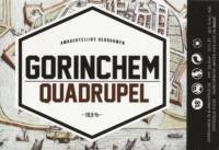 Buitenlandse bieren voor Nederlandse markt (etiket Nederlandse plaatsnaam), Gorinchem Quadrupel Bier