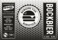 Buitenlandse bieren voor Nederlandse markt (etiket Nederlandse plaatsnaam), Burgers van Barneveld Bockbier