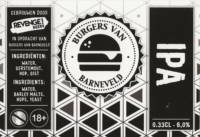 Buitenlandse bieren voor Nederlandse markt (etiket Nederlandse plaatsnaam), Burgers van Barneveld IPA