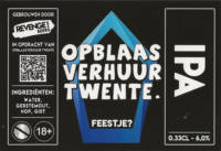 Buitenlandse bieren voor Nederlandse markt (etiket Nederlandse plaatsnaam), Opblaas Verhuur Twente IPA