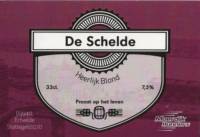Buitenlandse bieren voor Nederlandse markt (etiket Nederlandse plaatsnaam), De Schelde