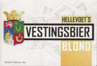 Buitenlandse bieren voor Nederlandse markt (etiket Nederlandse plaatsnaam), Hellevoet's Vestingsbier Blond