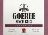 Buitenlandse bieren voor Nederlandse markt (etiket Nederlandse plaatsnaam), Stadsbier Goeree Quadrupel