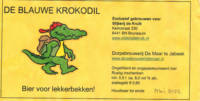 Dorpsbrouwerij De Maar, De Blauwe Krokodil