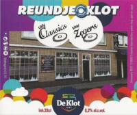 Buitenlandse bieren voor Nederlandse markt (etiket Nederlandse plaatsnaam), Reundje Klot (Caf&eacute; Classics Zaal Zegers)