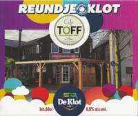 Buitenlandse bieren voor Nederlandse markt (etiket Nederlandse plaatsnaam), Reundje Klot (Café Toff)