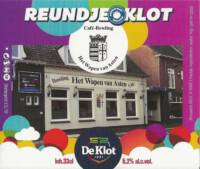 Buitenlandse bieren voor Nederlandse markt (etiket Nederlandse plaatsnaam), Reundje Klot (Caf&eacute;-Bowling Het Wapen van Asten)