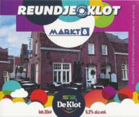 Buitenlandse bieren voor Nederlandse markt (etiket Nederlandse plaatsnaam), Reundje Klot (Markt 8)