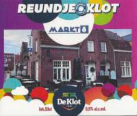Buitenlandse bieren voor Nederlandse markt (etiket Nederlandse plaatsnaam), Reundje Klot (Markt 8)