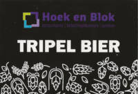 Buitenlandse bieren voor Nederlandse markt (etiket Nederlandse plaatsnaam), Hoek en Blok Tripel Bier