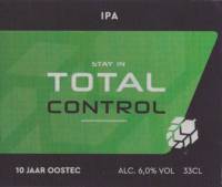 Buitenlandse bieren voor Nederlandse markt (etiket Nederlandse plaatsnaam), Stay in Total Control IPA