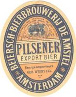Amstel Brouwerij, Pilsener Export Bier