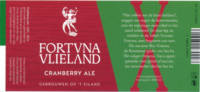 Fortuna Vlieland, Cranberry Ale Fortuna Vlieland, Cranberry Ale