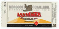 Buitenlandse bieren voor Nederlandse markt (etiket Nederlandse plaatsnaam), Lannister Gold