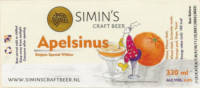 Simin’s Craft Beer, Apelsinus Simin’s Craft Beer, Apelsinus