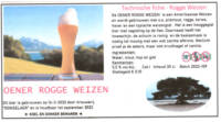 Brouwerij Donselaer, Oener Rogge Weizen