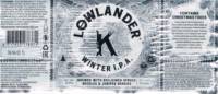 Lowlander Beer Co, Winter I.P.A. K