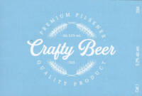 Buitenlandse bieren voor Nederlandse markt (etiket Nederlandse plaatsnaam), Crafty Beer Premium Pilsener