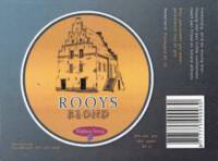 Buitenlandse bieren voor Nederlandse markt (etiket Nederlandse plaatsnaam), Rooys Blond